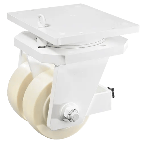 Schwerlast-Doppelrollen mit 20 Tonnen Tragkraft