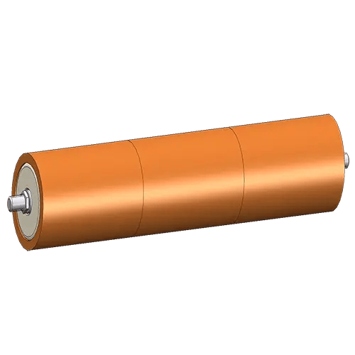 Mittelschwere Tragrolle mit einem 5 mm Vulkollan®-Rohr, ca. 83 Shore A von Schwalb Rollen