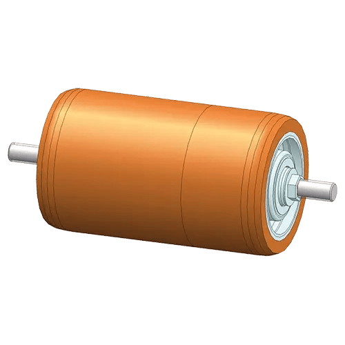 Leichtlauf-Tragrolle mit einem 5mm Vulkollan®-Rohr, ca. 92 Shore A von Schwalb Rollen