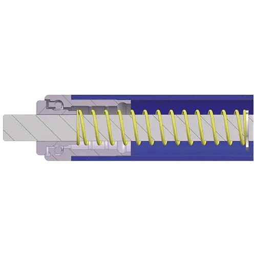 Spring axle made of Steel or Stainless Steel