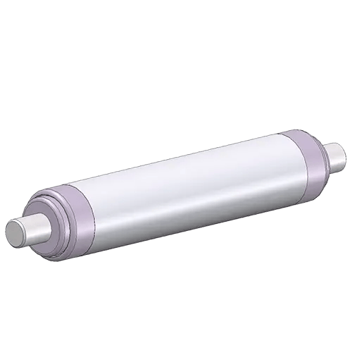 Idlers with plain steel axle